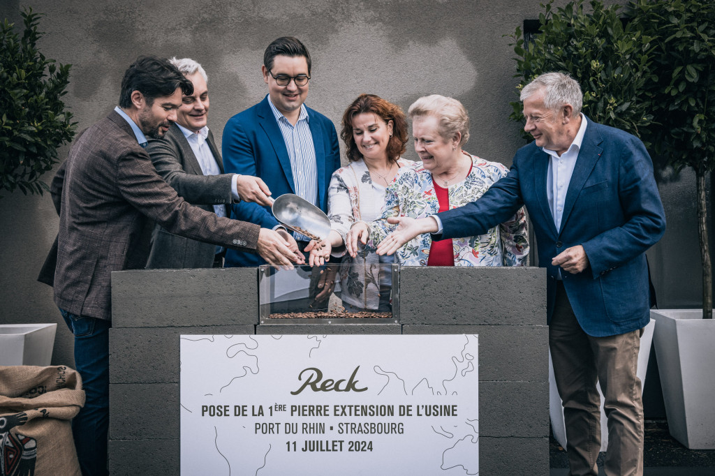 CAFES RECK S’AGRANDIT POUR DOUBLER SA CAPACITE DE PRODUCTION ET DE STOCKAGE